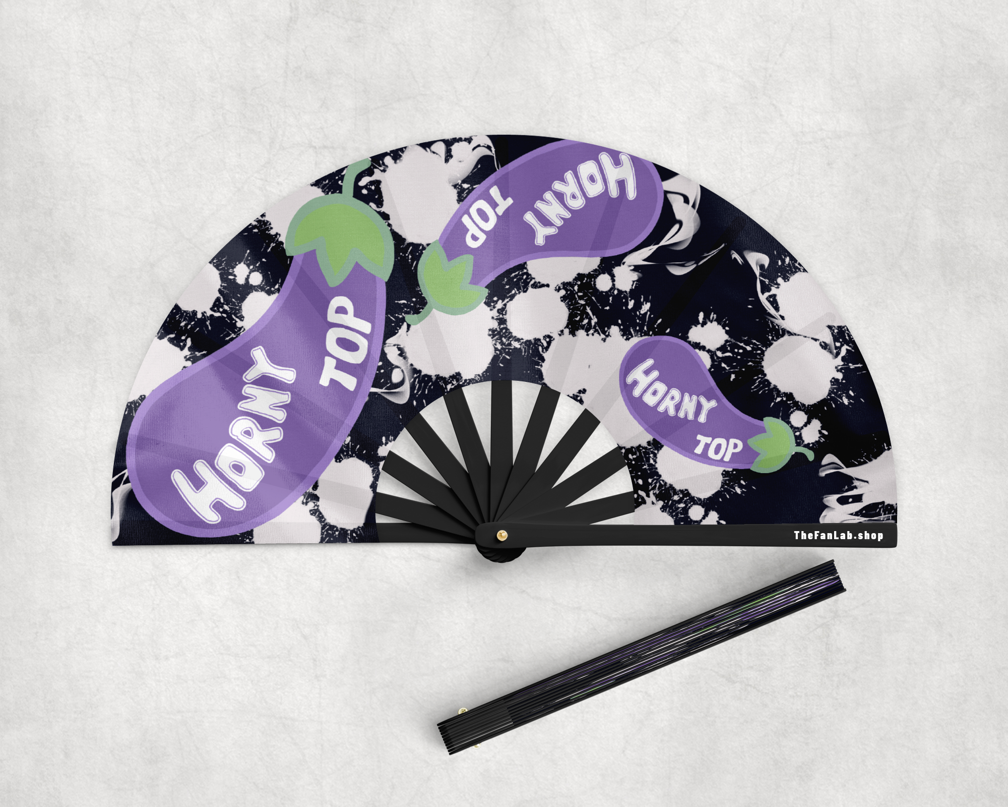 HORNY TOP HAND FAN