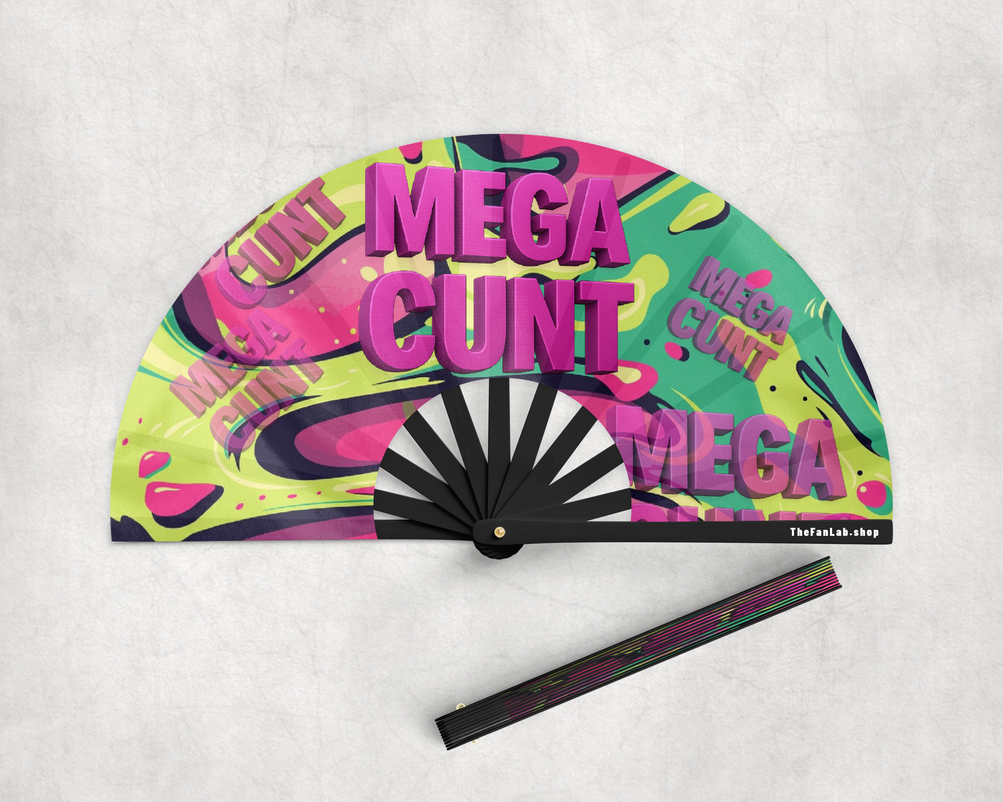 MEGA CUNT HAND FAN