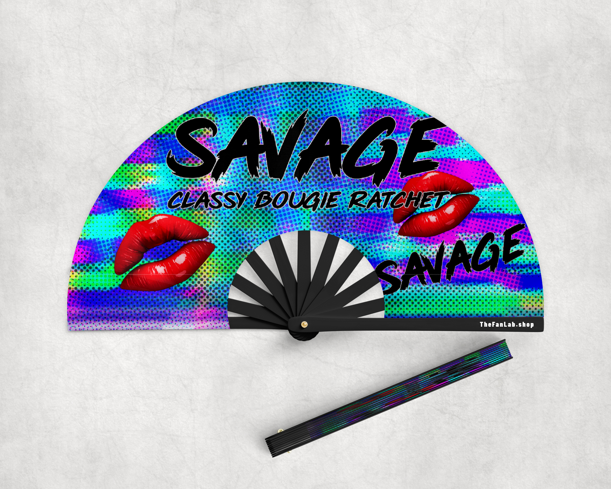 SAVAGE HAND FAN